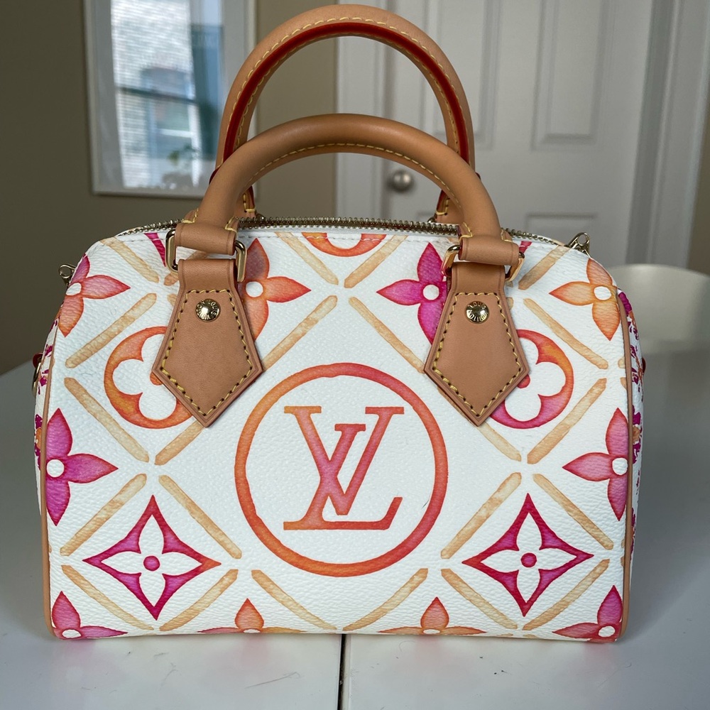 Louis Vuitton Speedy 20 By The Pool